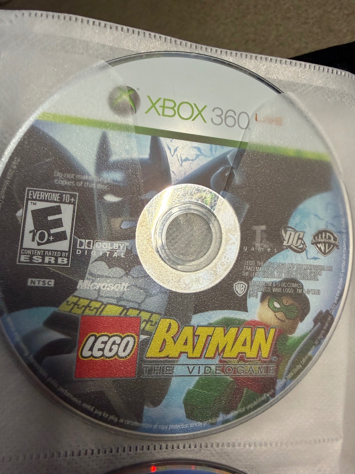 LEGO Batman The Videogame Xbox 360 Video Game DC Comics Action