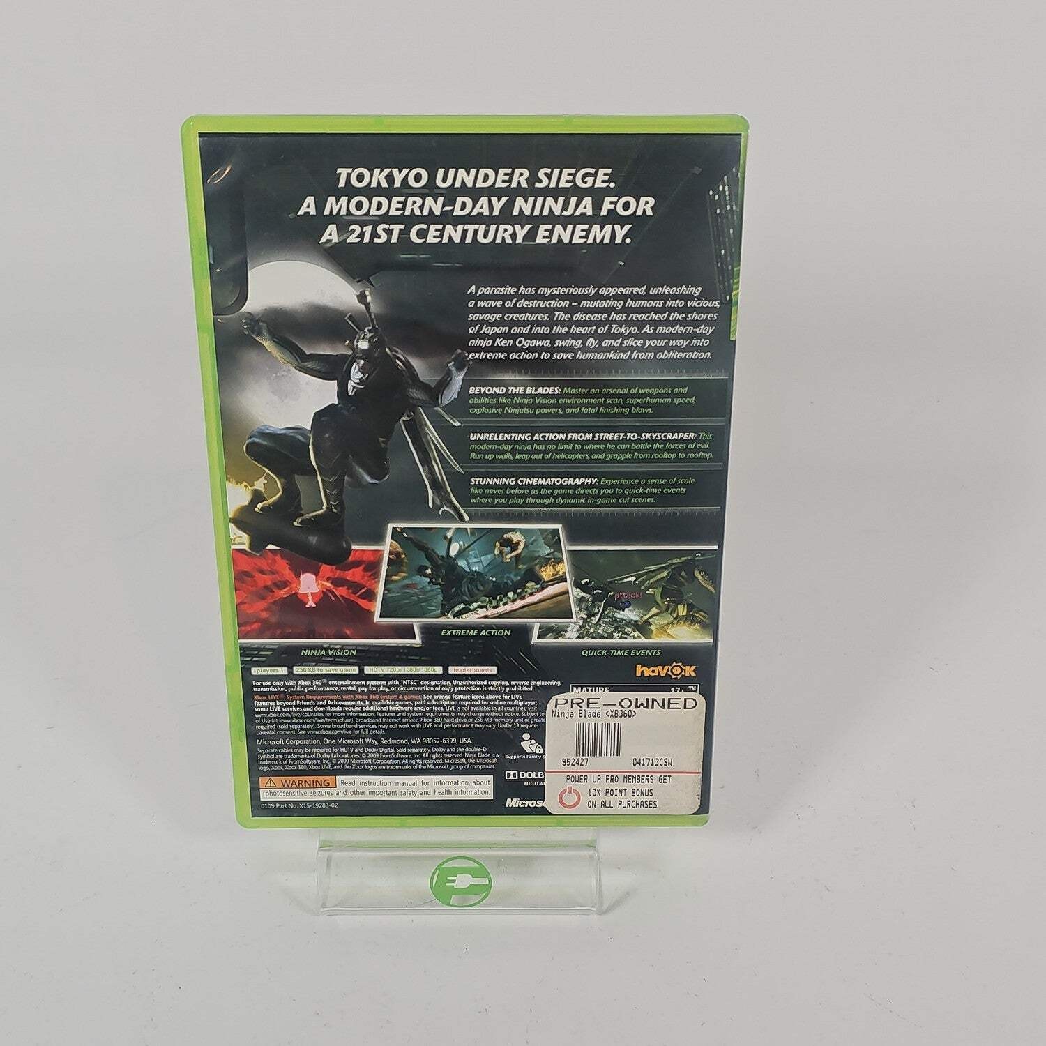 Ninja Blade (Microsoft Xbox 360, 2009)