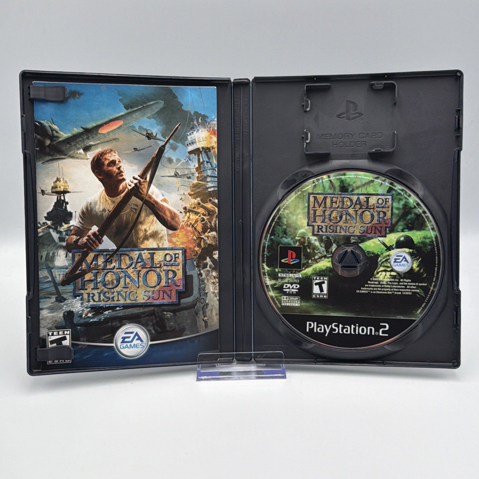 Medal of Honor: Rising Sun (Sony PlayStation 2, 2003) CIB Black Label