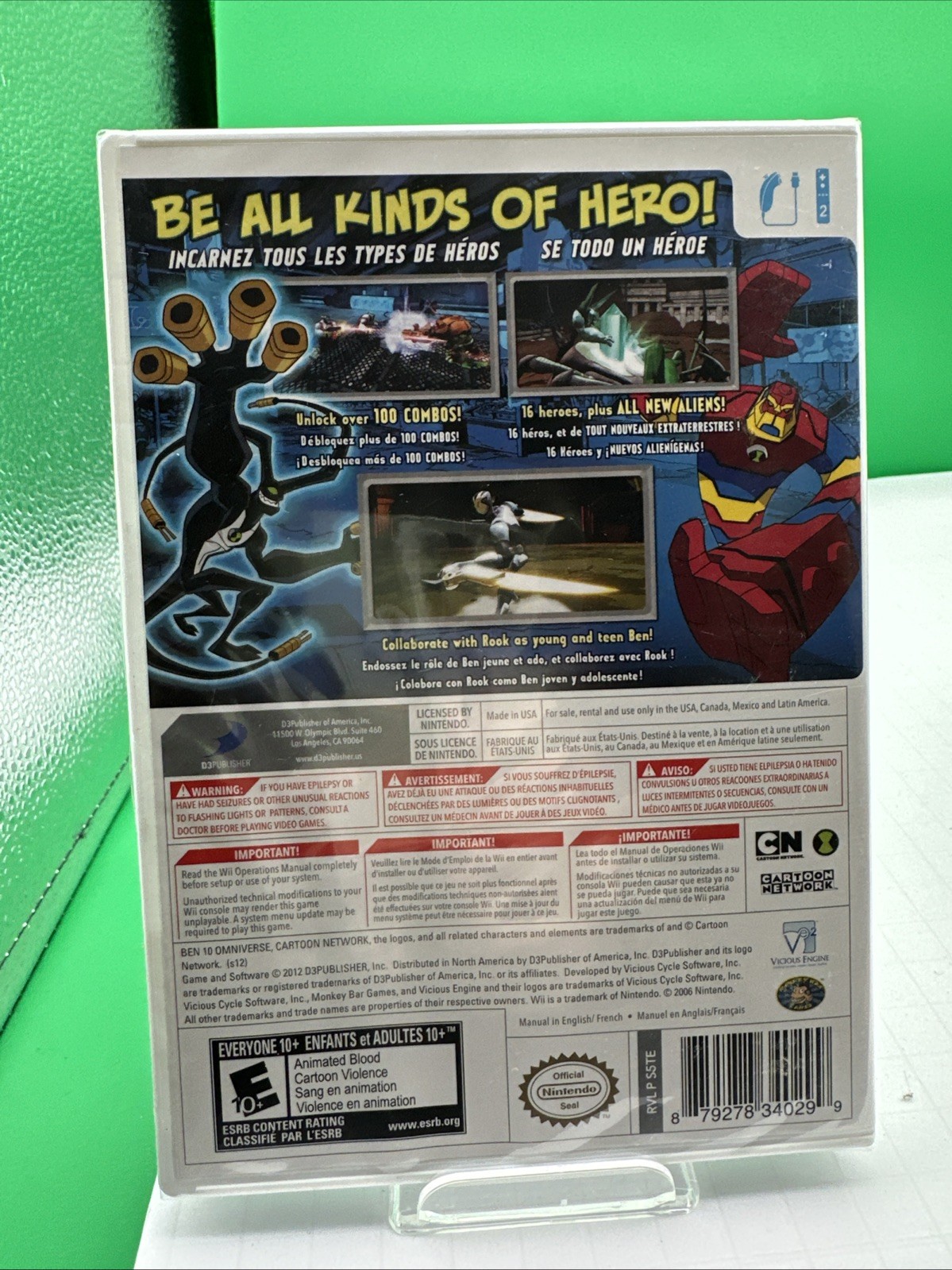 Ben 10: Omniverse (Nintendo Wii, 2012) Brand New & Sealed Wii