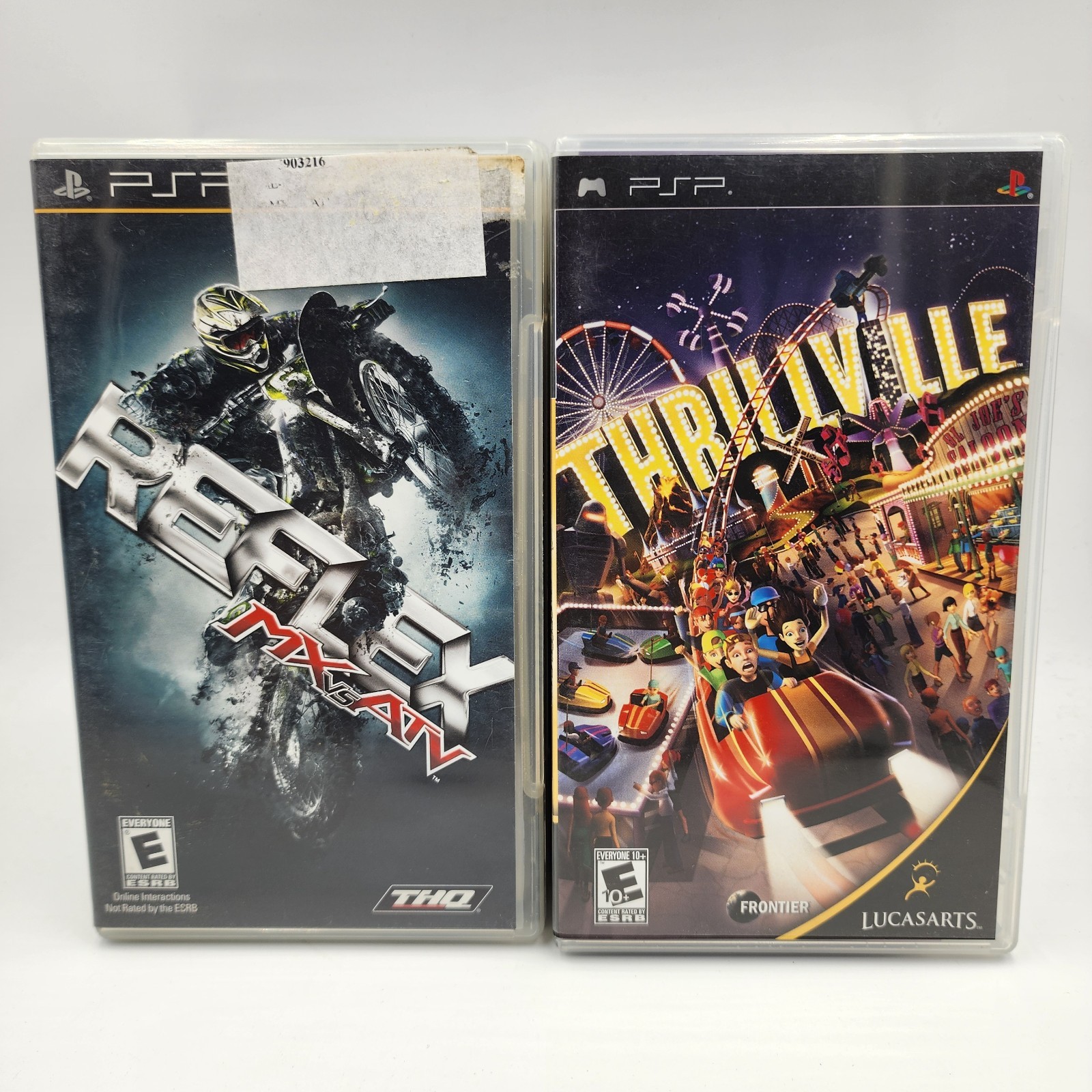 Lot of 16 Assorted PSP UMD Games w/ Manuals *pre-owned