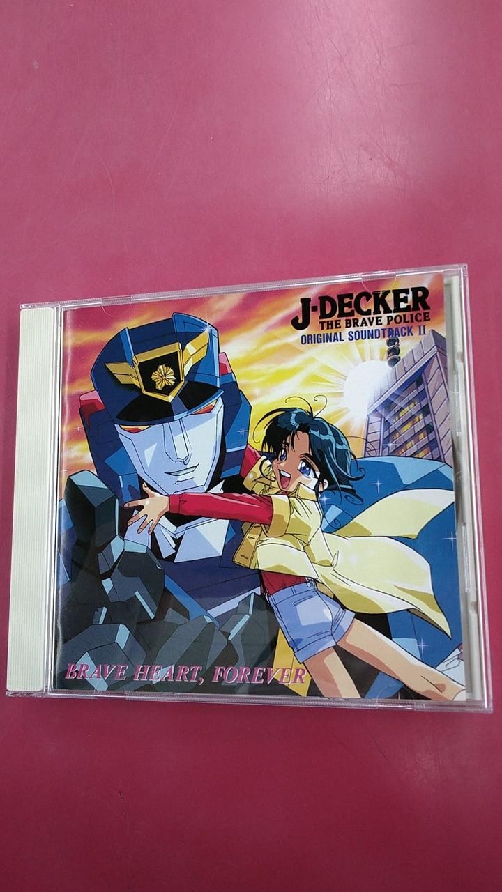 VICTOR ENTERTAINMENT Brave Police J-Decker DVD 4.72 in disk condition