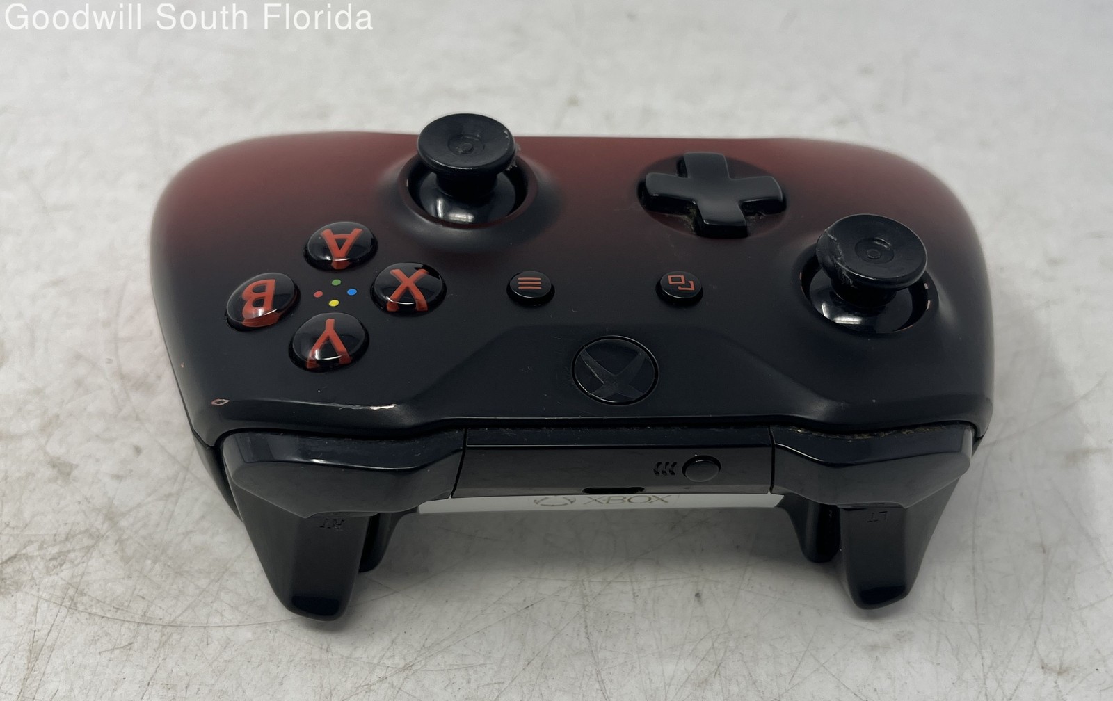 Microsoft Model 1708 Red Black Wireless Controller For Xbox One Not Tested
