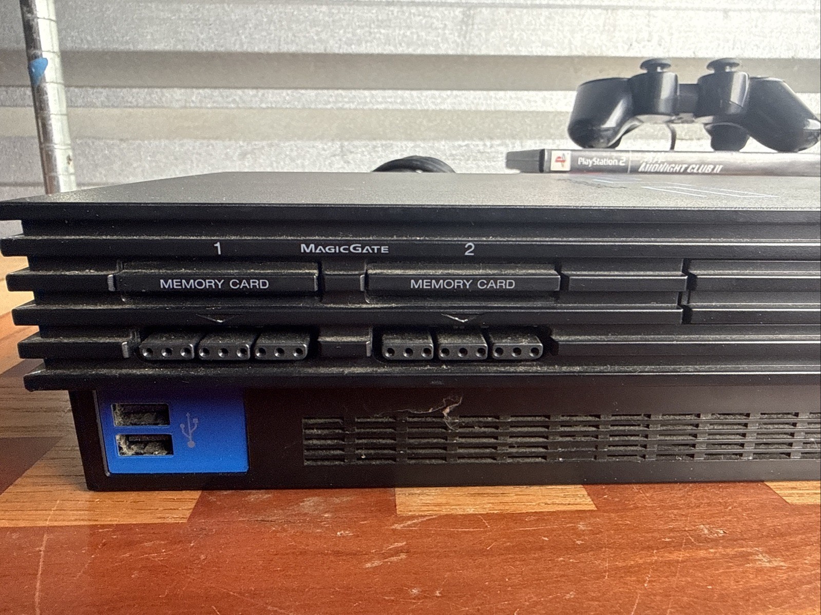 Sony PlayStation 2 Console SCPH-50001 Bundle W/ Controller, Games, & AV Cables