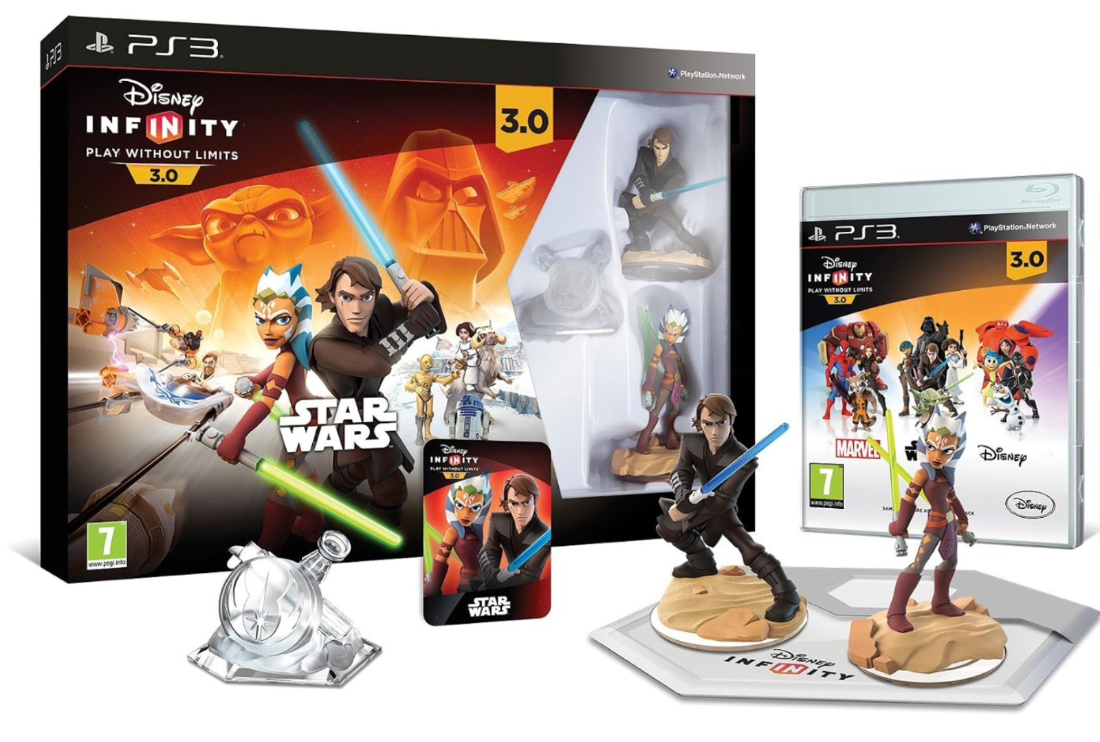Disney Infinity 3.0 Edition Star Wars Starter Pack Playstation 3 PS3 New In Box