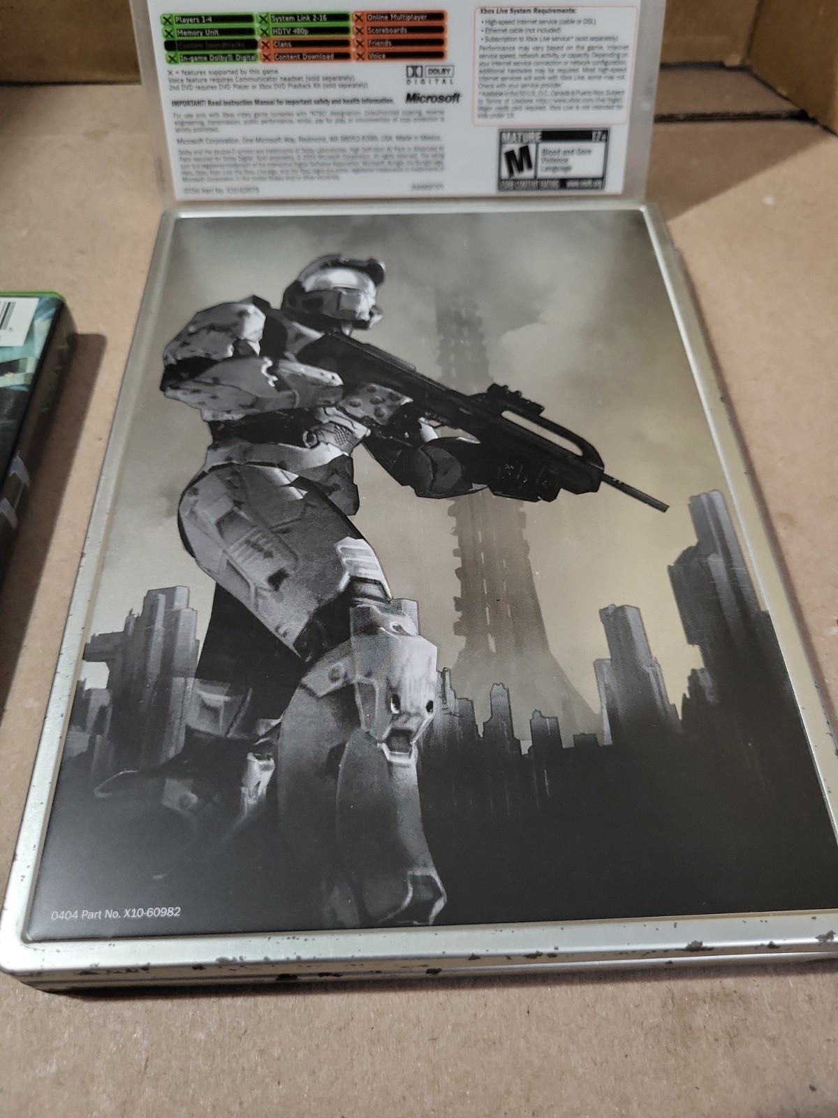 XBOX Halo Combat Evolved & Halo 2 Limited Collectors Edition Pre-owned