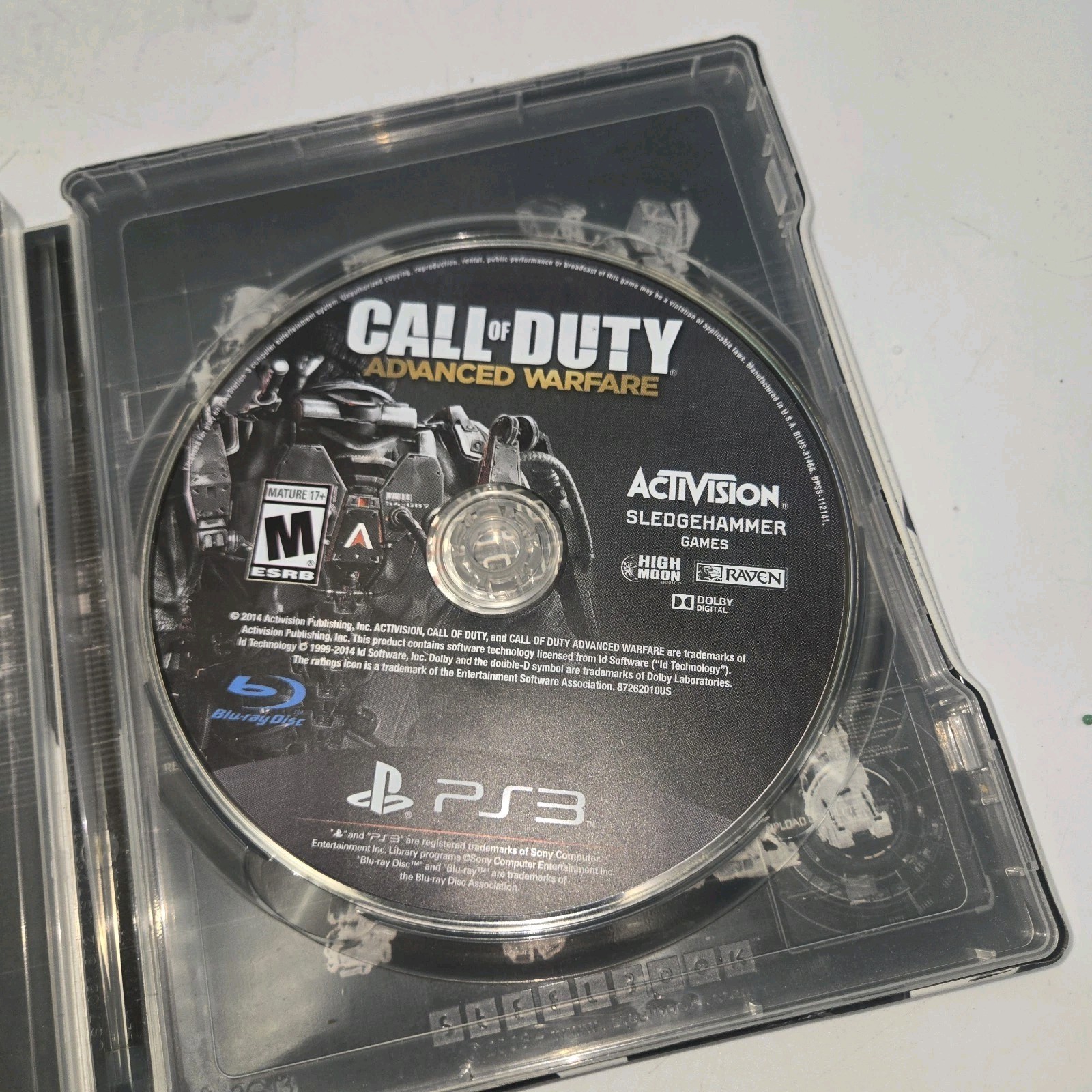 Activision Call of Duty: Advanced Warfare SteelBook Edition PS3 M Mature 2014