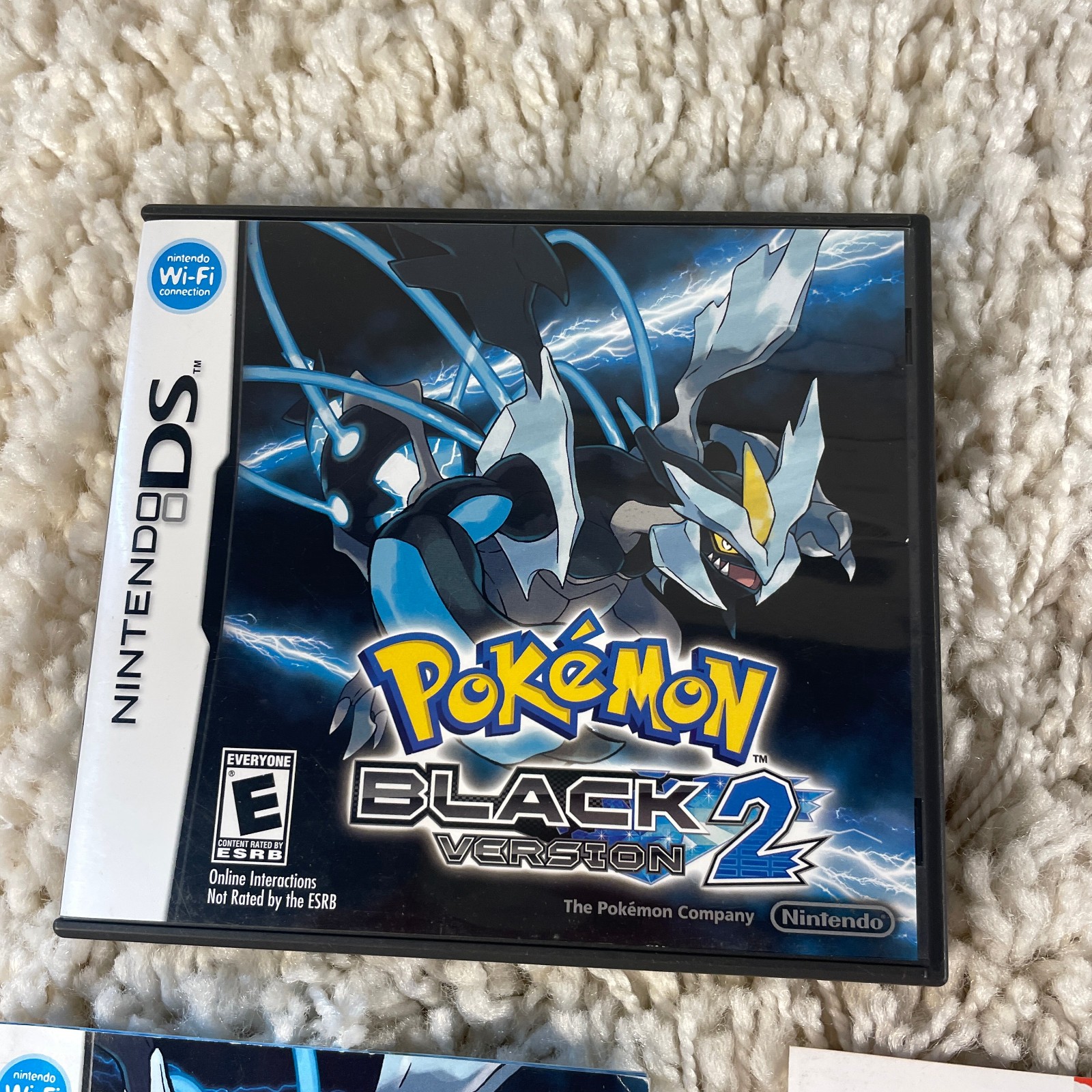 Pokémon Black Version 2 (Nintendo DS, 2012) Authentic Complete in Box CIB Tested