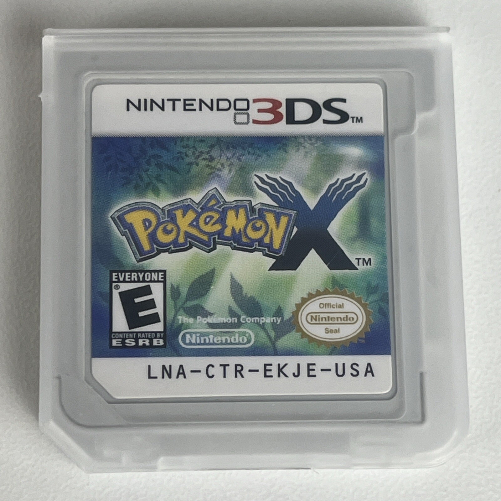 Pokemon X (2013) Nintendo 3DS Authentic Game Cartridge with Plastic Case