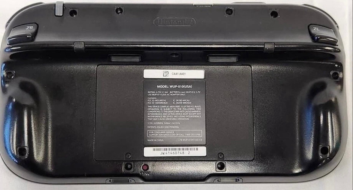 Wii U Gamepad ( GAMEPAD ONLY). With cable