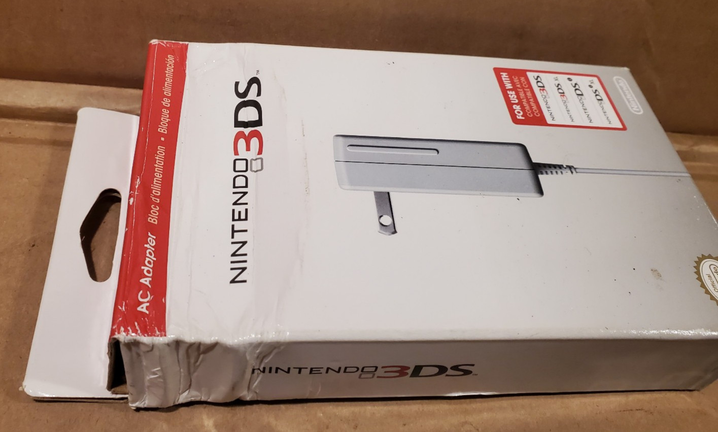 New Nintendo OEM 3DS Power Adapter For 3DS / 3DS XL / 2DS AC Adapter