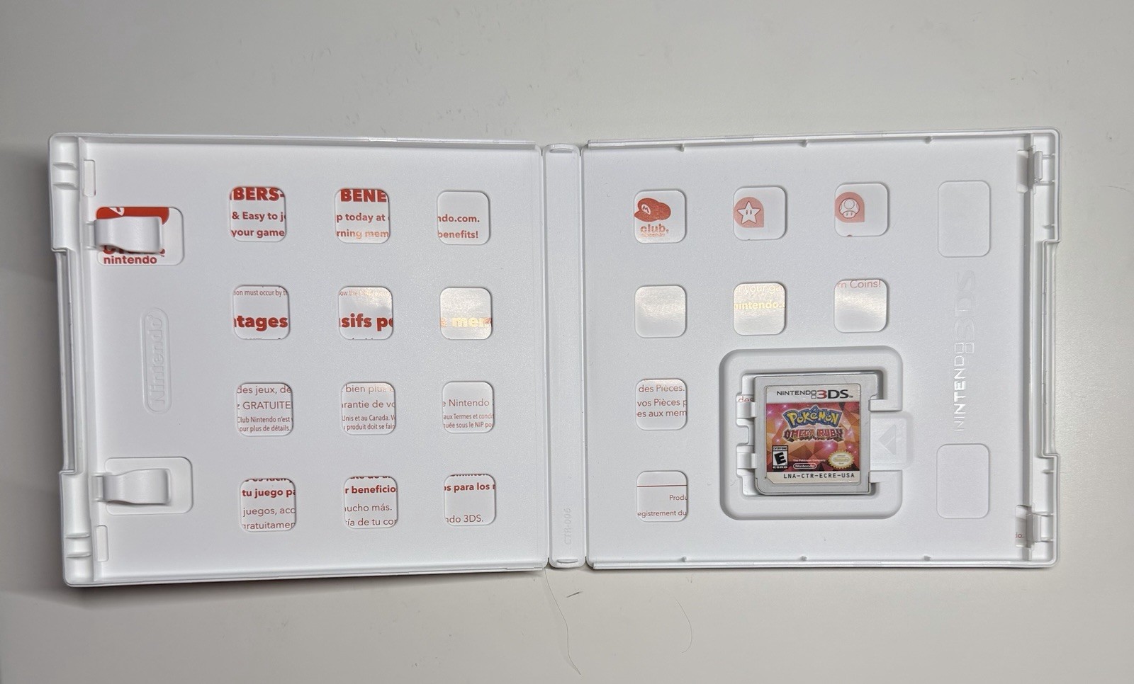Pokémon Omega Ruby for Nintendo 3DS w/ Case, E Rated, NTSC-U/C (US/CA)