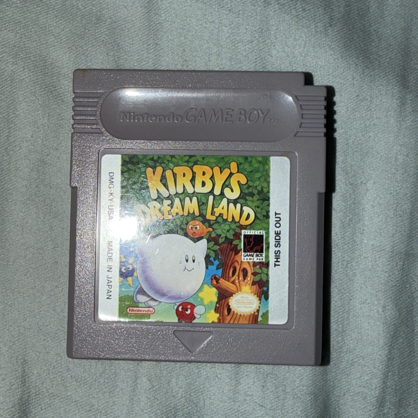 Kirby’s Dream Land Cartridge Only Authentic Nintendo Original Gameboy DMG-KY-USA