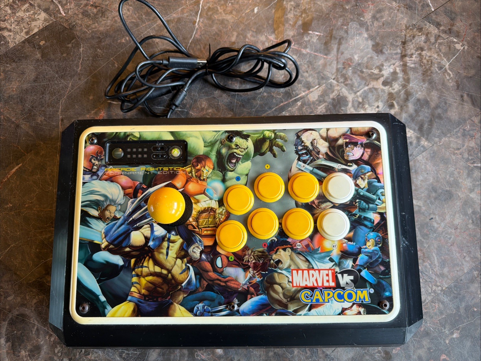 Mad Catz Marvel Vs Capcom Tournament Edition Arcade Fight Stick Xbox 360, PC