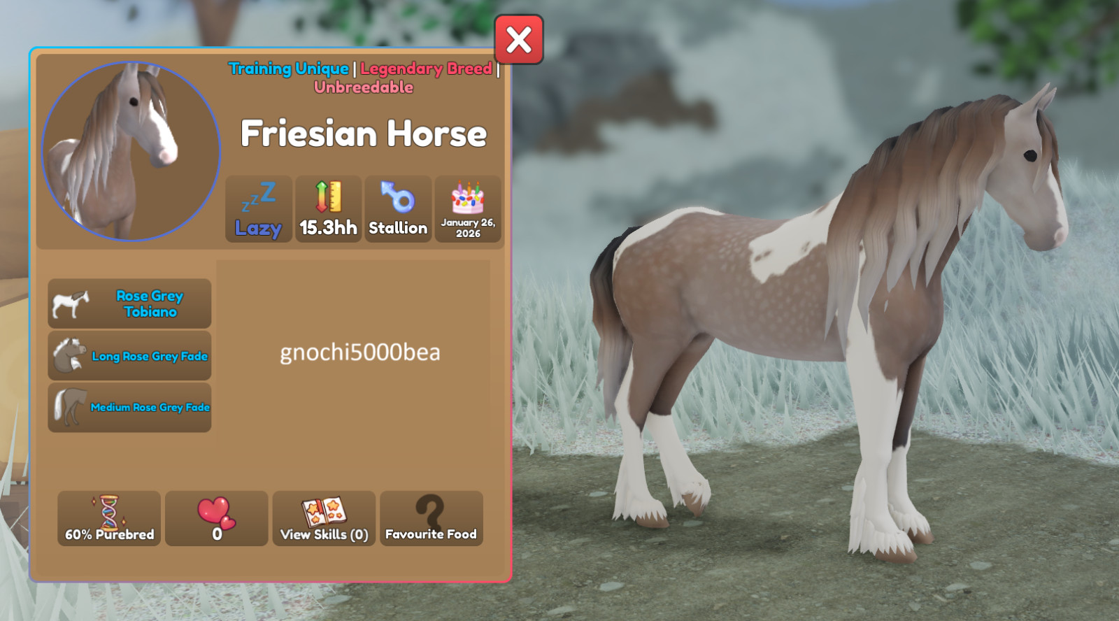 Wild Horse Islands 🏋️🏝️ Training Island Unique Friesians 🏋️🏝️