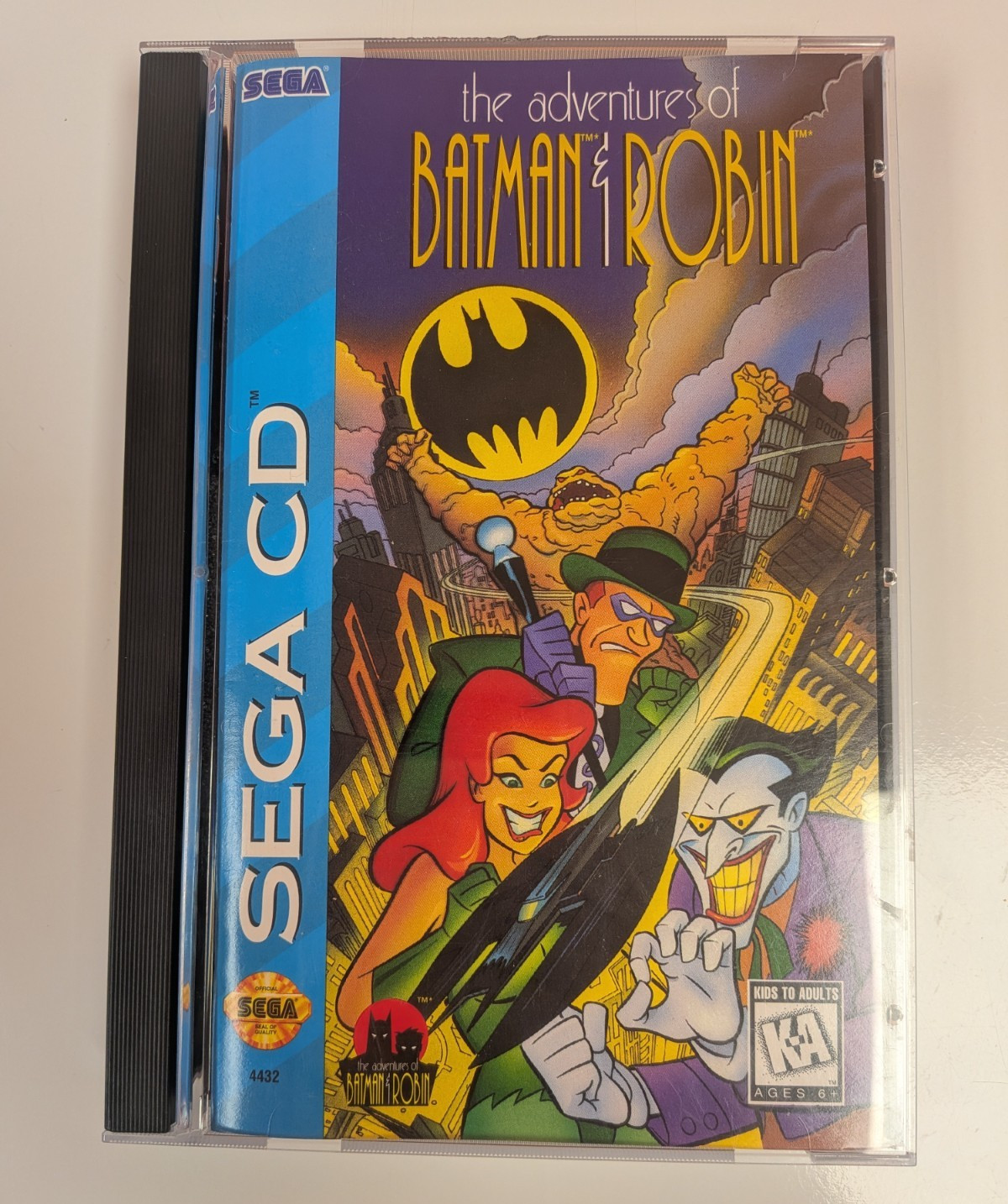 SEGA The Adventures of Batman & Robin (Sega CD, NTSC-U/C) – CIB
