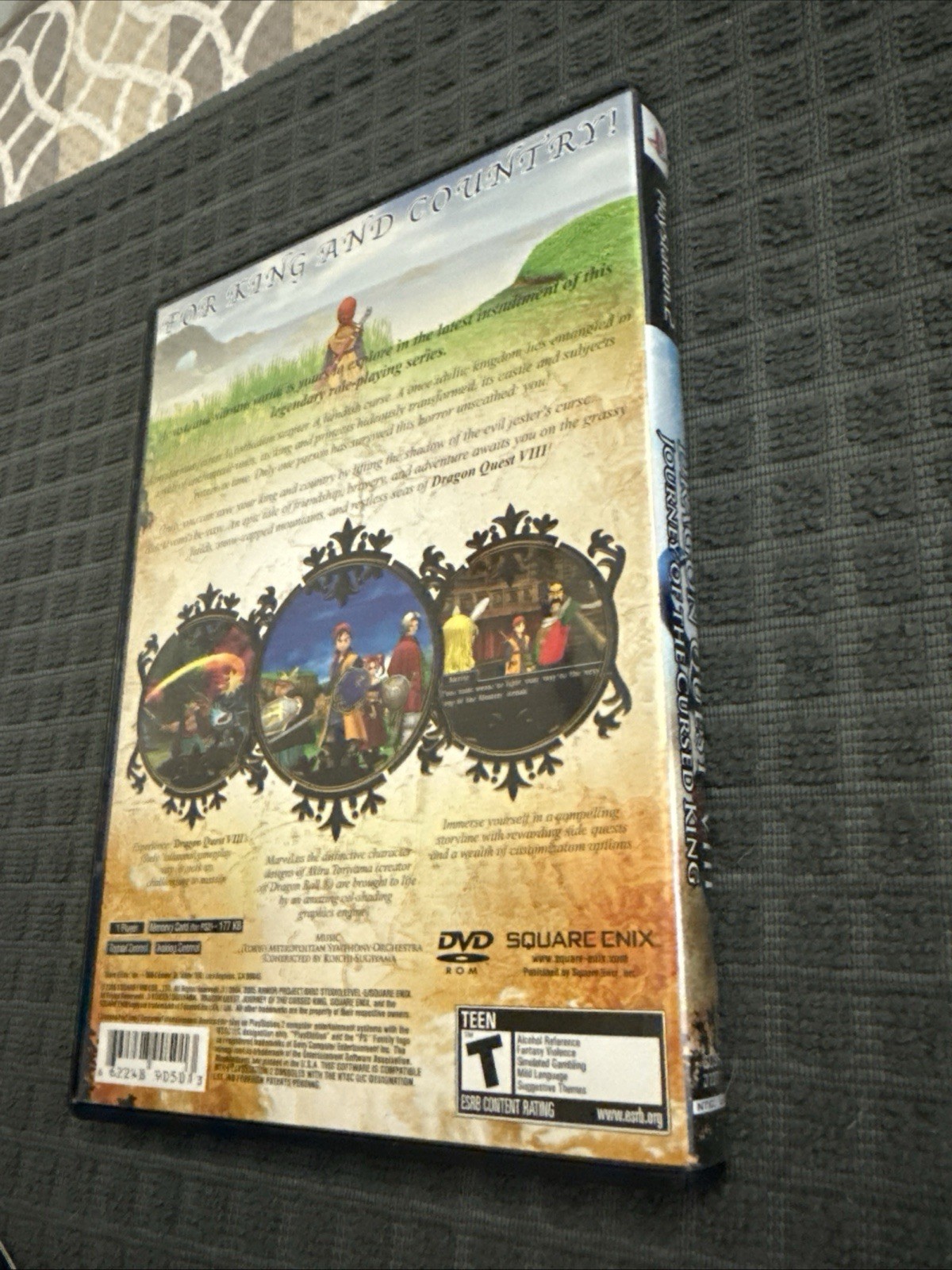 Dragon Quest VIII: Journey of the Cursed King (PlayStation 2 Ps2) VG CIB Demo
