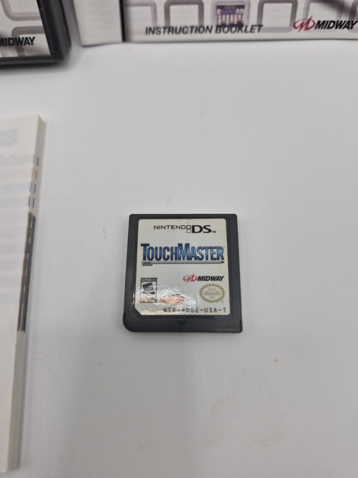 TouchMaster (Nintendo DS, 2007) Complete Tested Mint Retro Authentic 3DS CIB 2DS