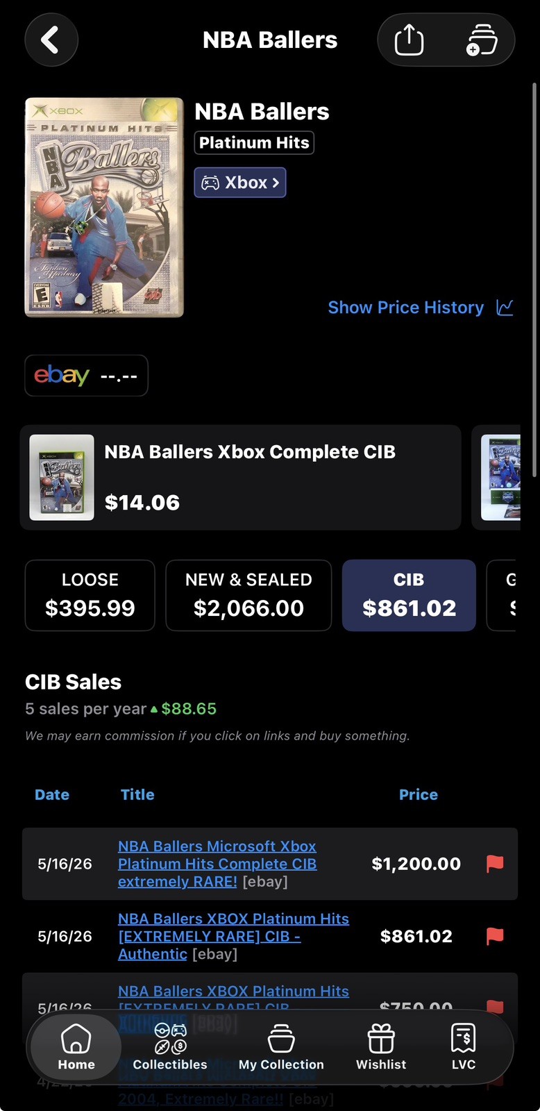 NBA Ballers Microsoft Xbox Platinum Hits Complete CIB extremely RARE!