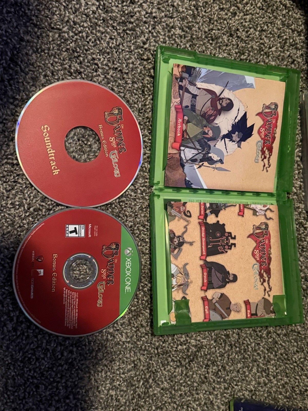 The Banner Saga Trilogy [ Bonus Edition ] (XBOX ONE) COMPLETE W/ INSERTS