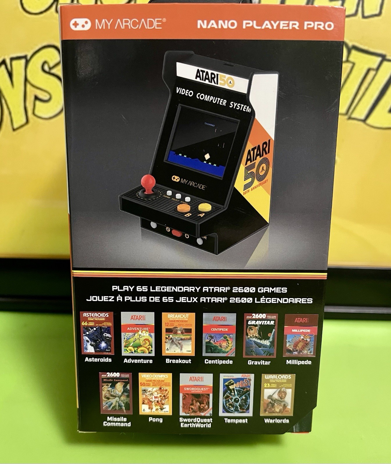 ATARI PORTABLE RETRO Arcade, 75 Video Games. MY ARCADE. New!