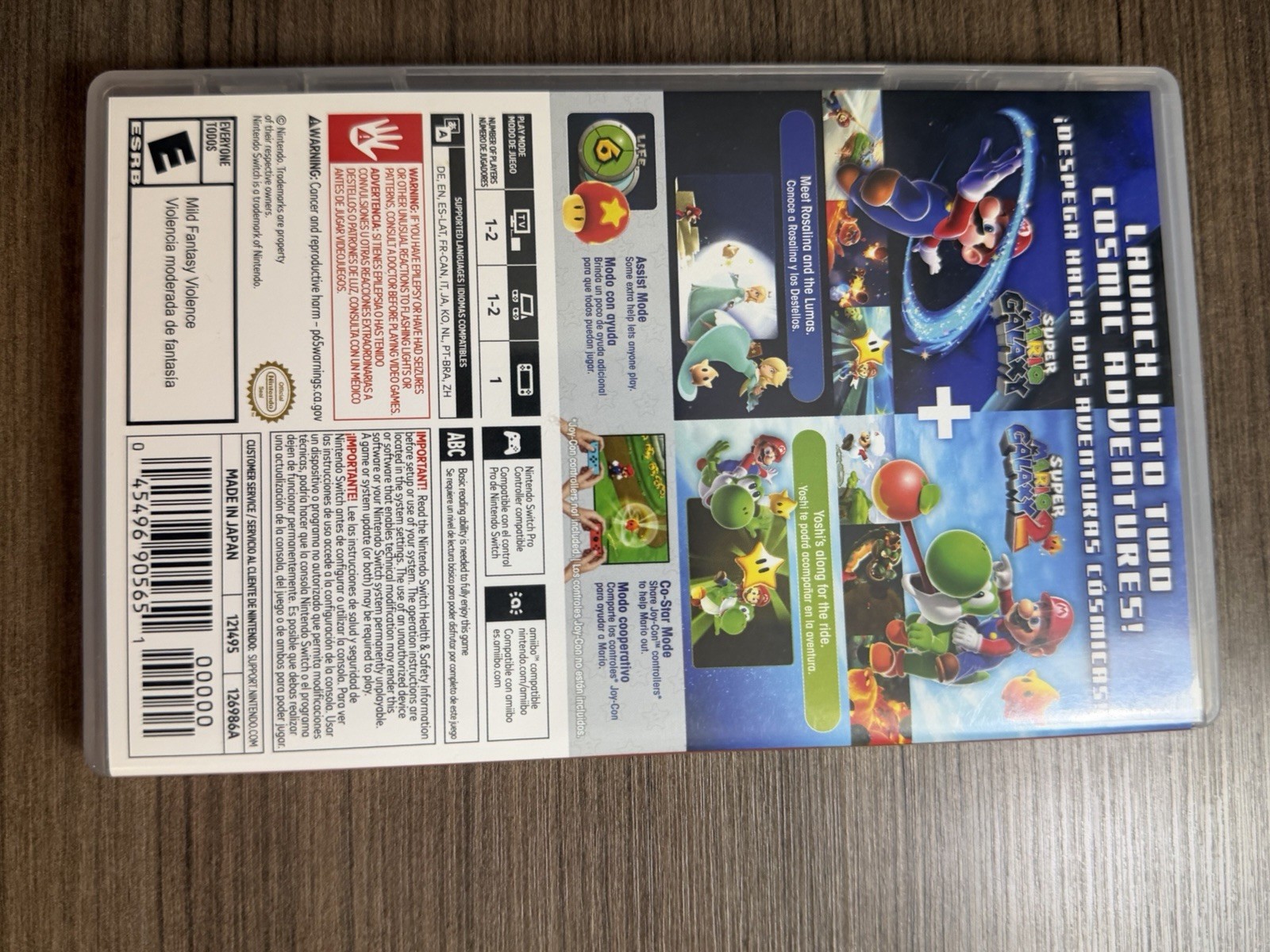 Super Mario Galaxy + Super Mario Galaxy 2 – Nintendo Switch Excellent Condition