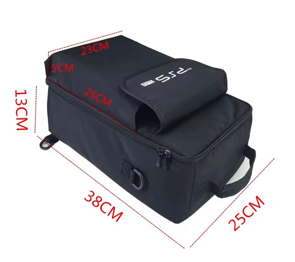 New PS5 Slim Carrying Case Portable Storage Shoulder Bag Backpack Protective