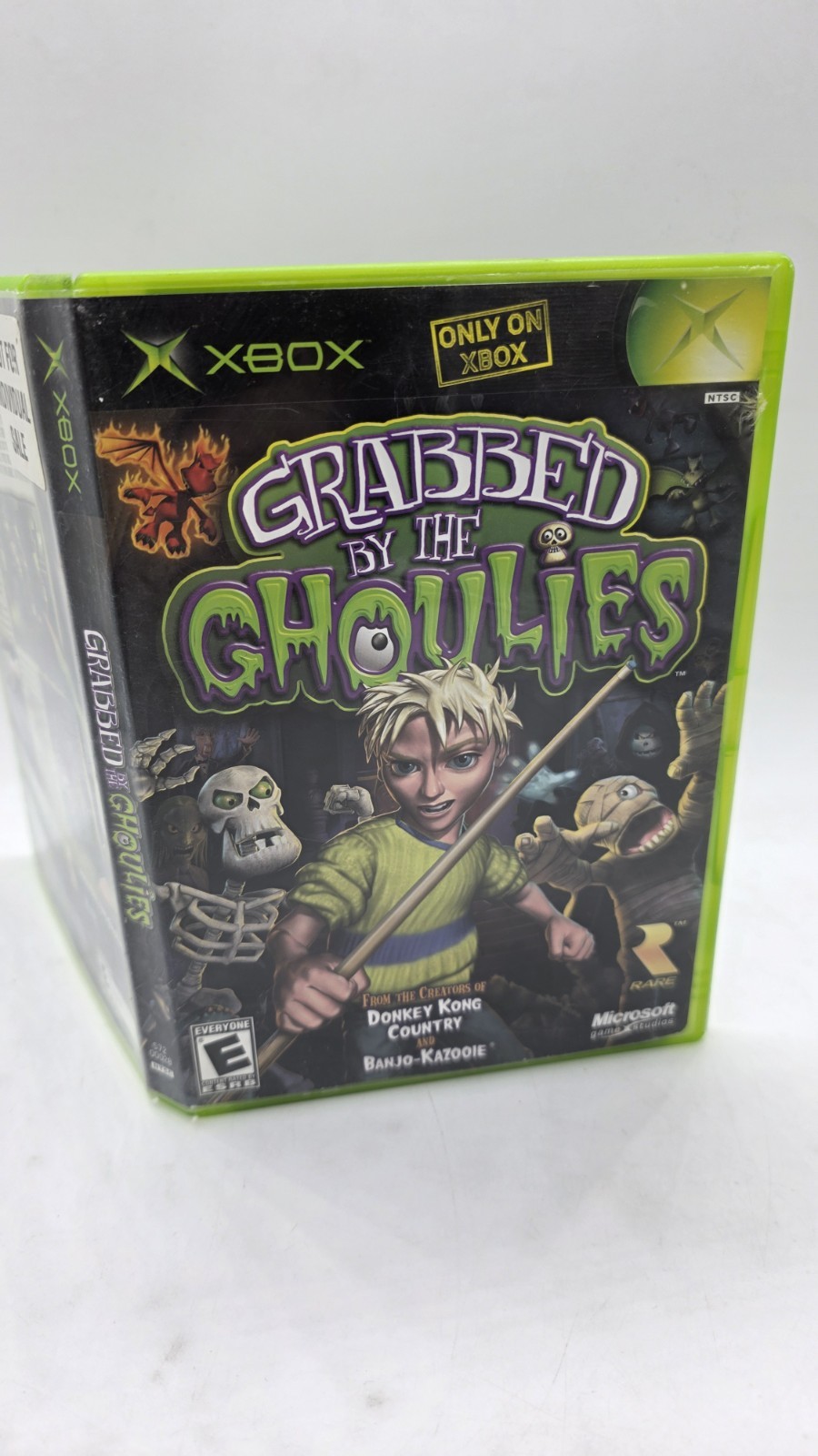 Grabbed by the Ghoulies (Microsoft Xbox, 2003) CIB Complete Tested Works