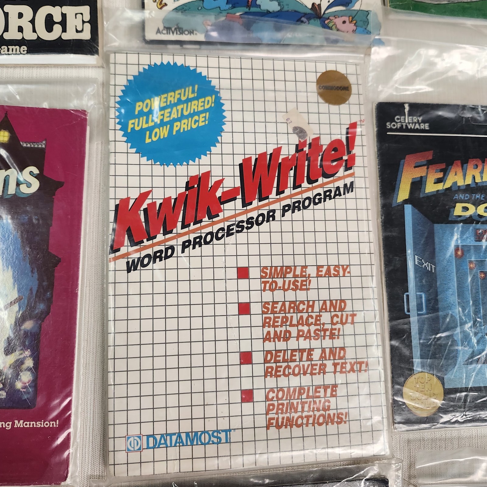 Commodore 64 Game Diskette Lot Of 18 Box Trimmed/Altered PLEASE SEE DESCRIPTION