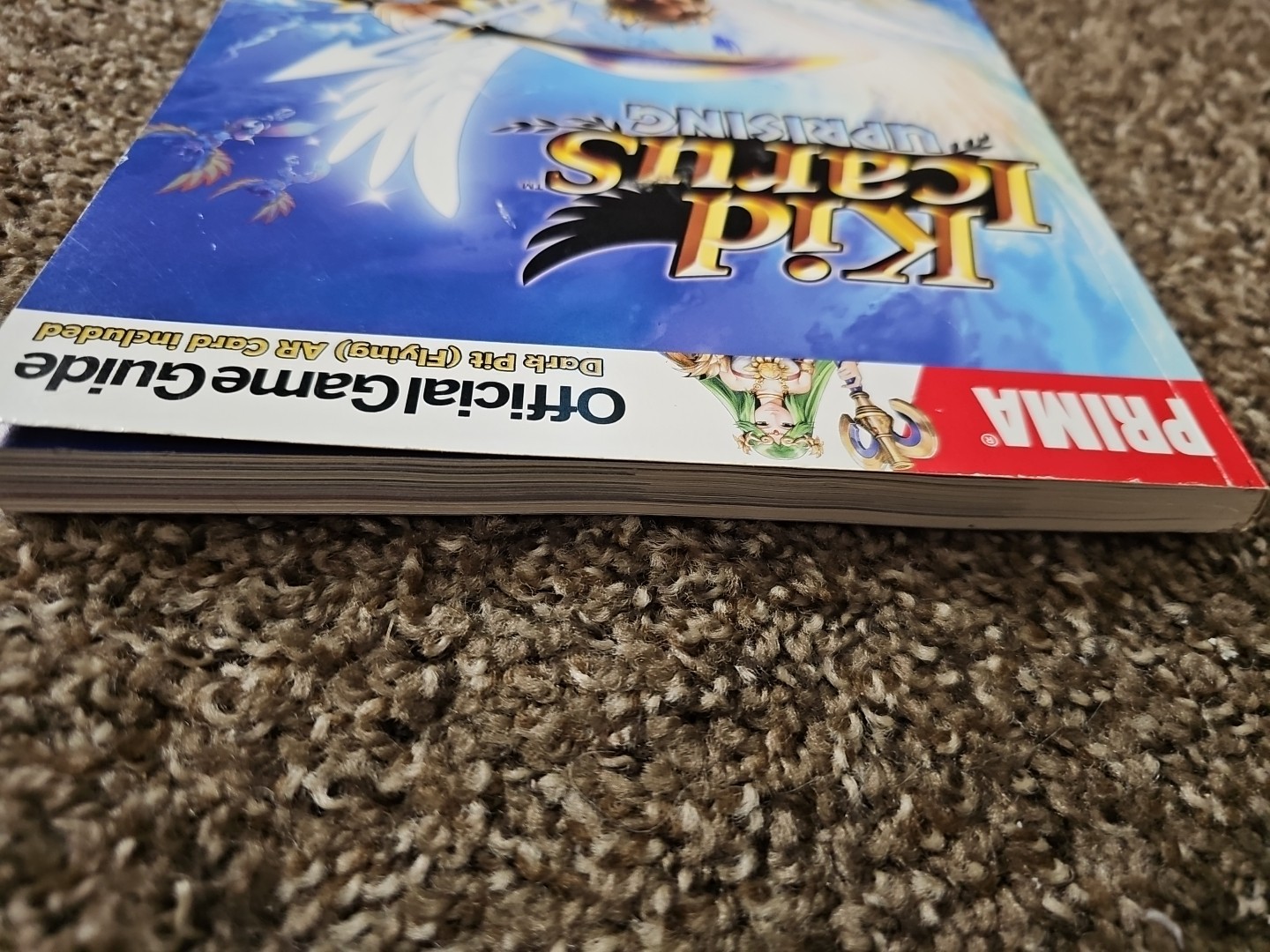 Kid Icarus Uprising Prima Official Strategy Guid – Paperback (NO AR) SEE PICS