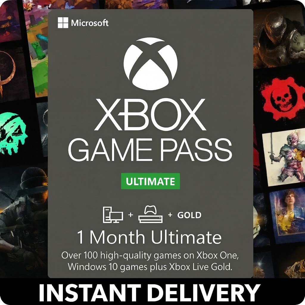Xbox Game Pass Ultimate – 1 Month Membership – Existing Users