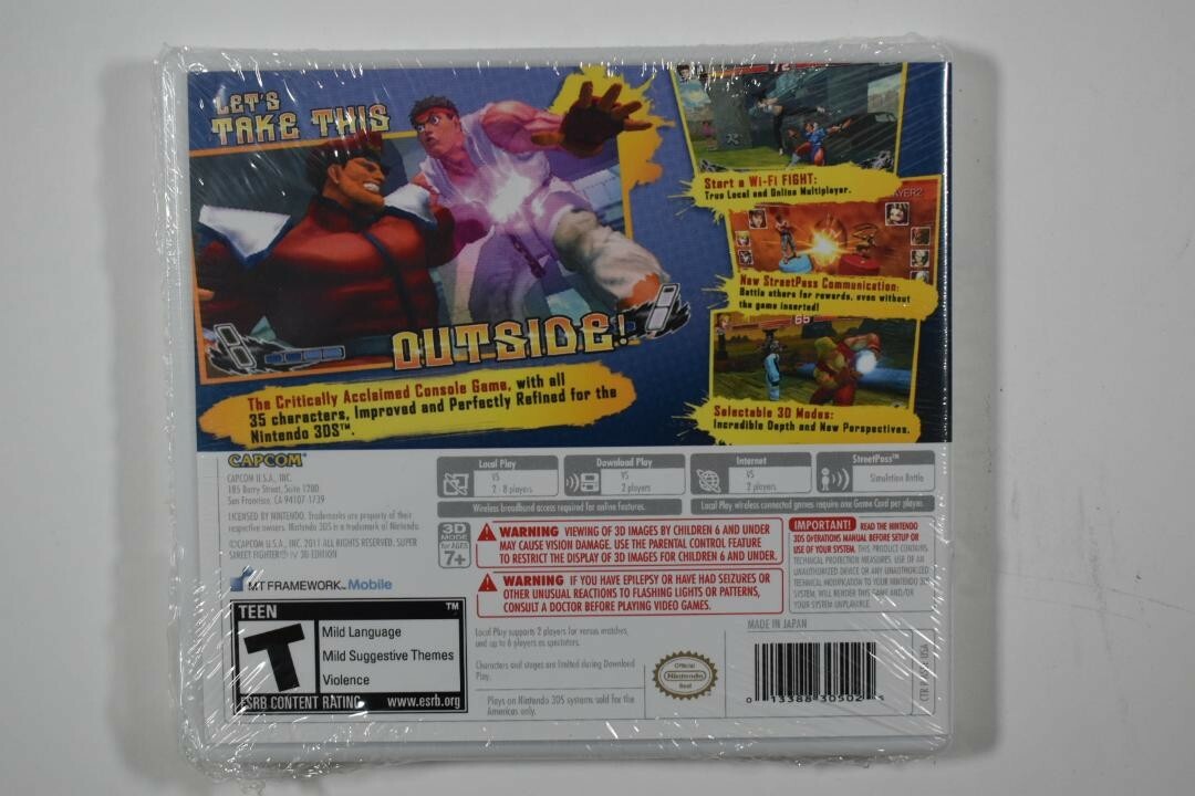 Super Street Fighter IV – 3D Edition (Nintendo 3DS) BRAND NEW