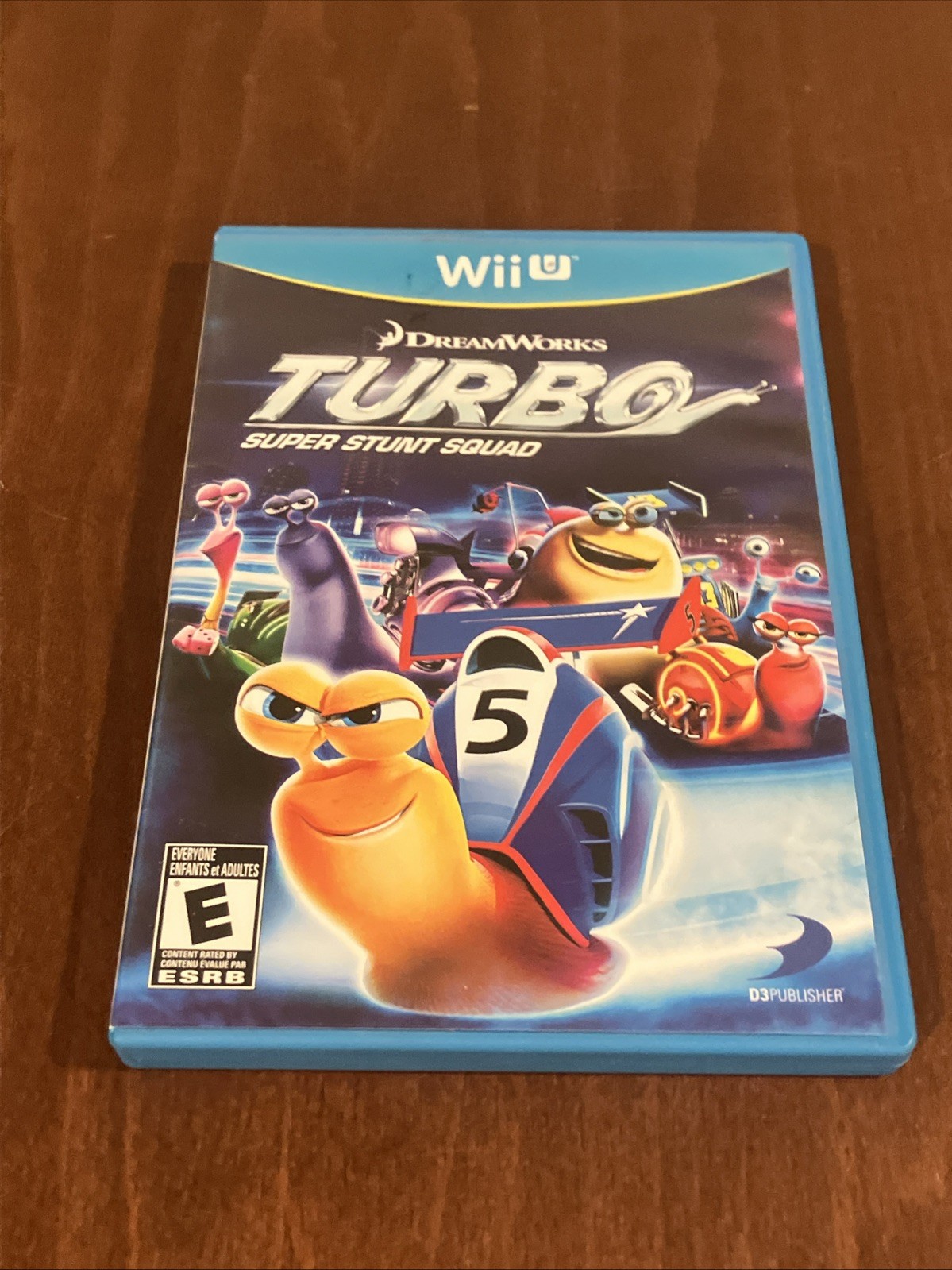Turbo: Super Stunt Squad (Nintendo Wii U, 2013) Cib
