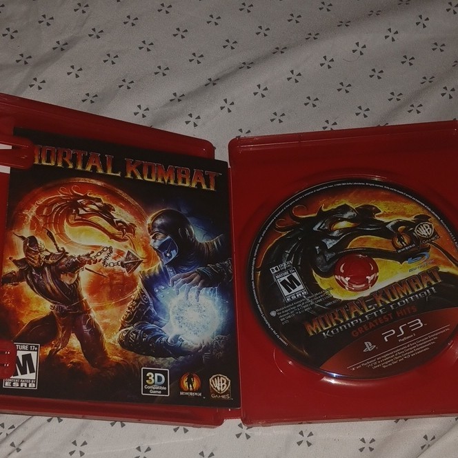 WB Games Mortal Kombat Komplete Edition Greatest Hits PS3 M Mature NTSC-U/C