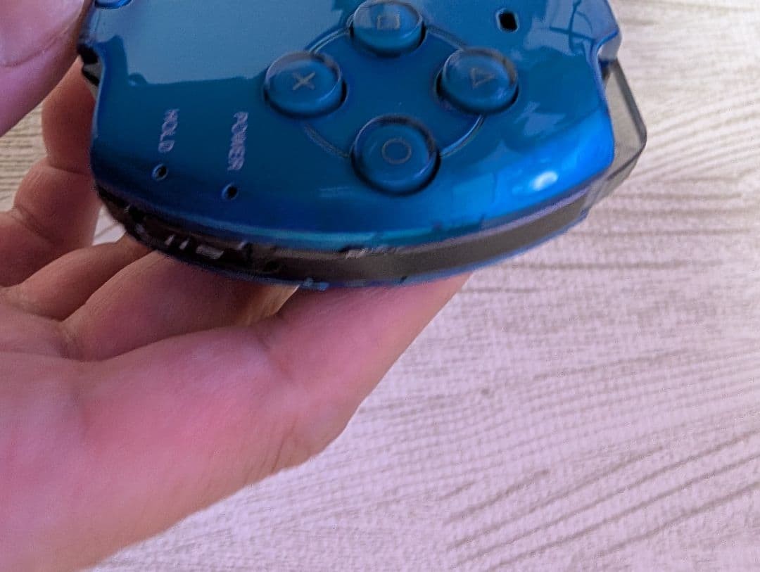 Excellent Sony PSP-3000 Vibrant Blue Console Tested Region free for games