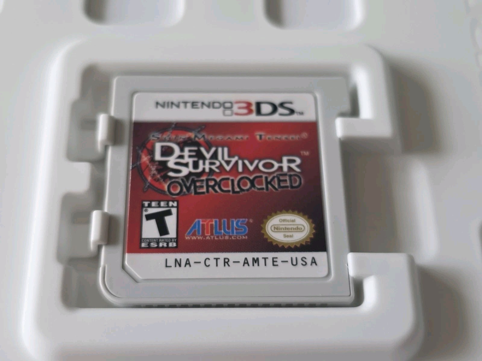 Shin Megami Tensei Devil Survivor Overclocked 3DS 2011 Atlus RPG CIB & Genuine