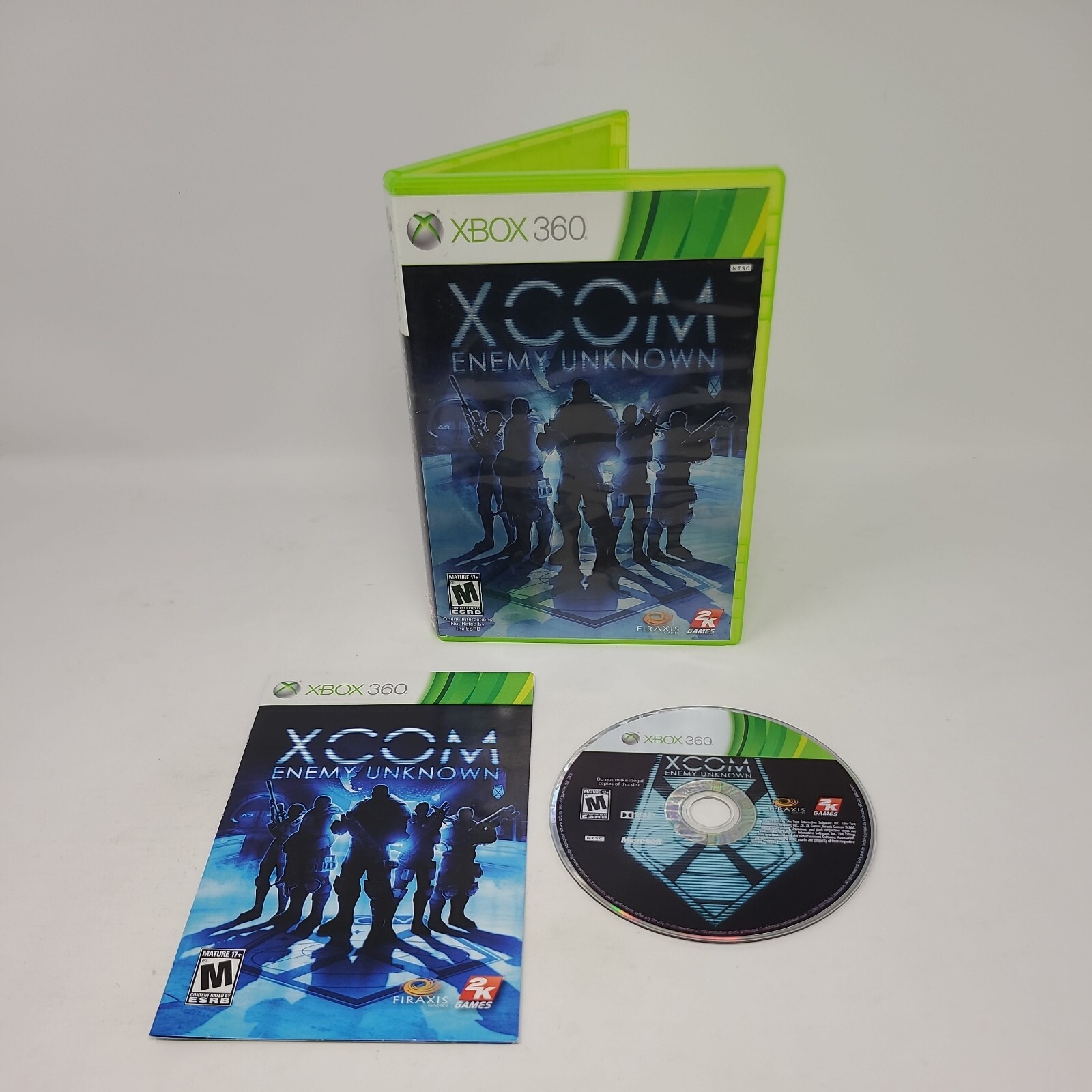 XCOM Enemy Unknown Xbox 360 Game Complete With Manual Tested Working
