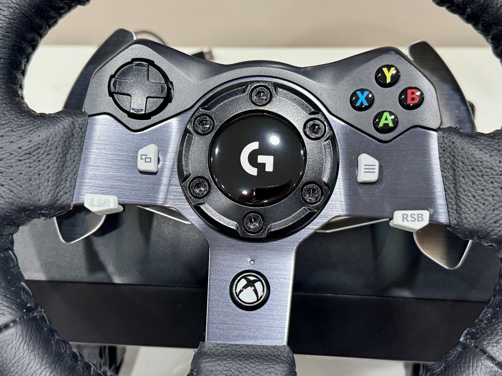 Logitech – G920 Driving Force Racing Wheel, Shifter, and Pedals for Xbox & PC