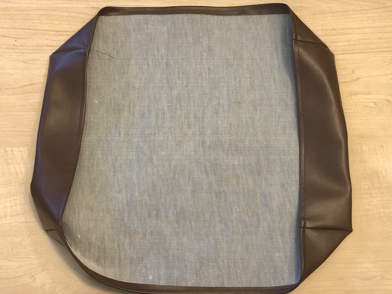 Official Vintage ColecoVision Console Dust Cover – Brown Vinyl w/ Logo – RARE