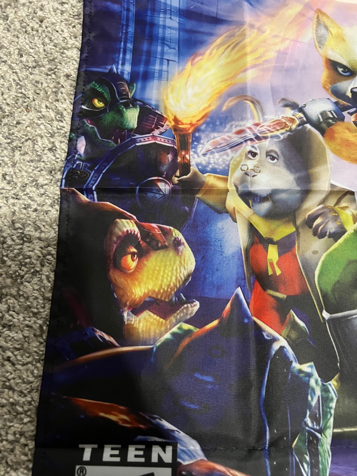 Starfox Adventures Wall Flag Banner Tapestry 2 x 3 Ft, Gamecube