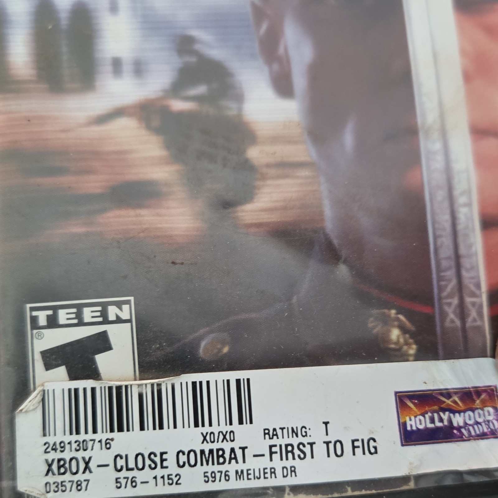 2K Games Close Combat: First to Fight Xbox NTSC-U/C Action T Xbox Live Case Disc