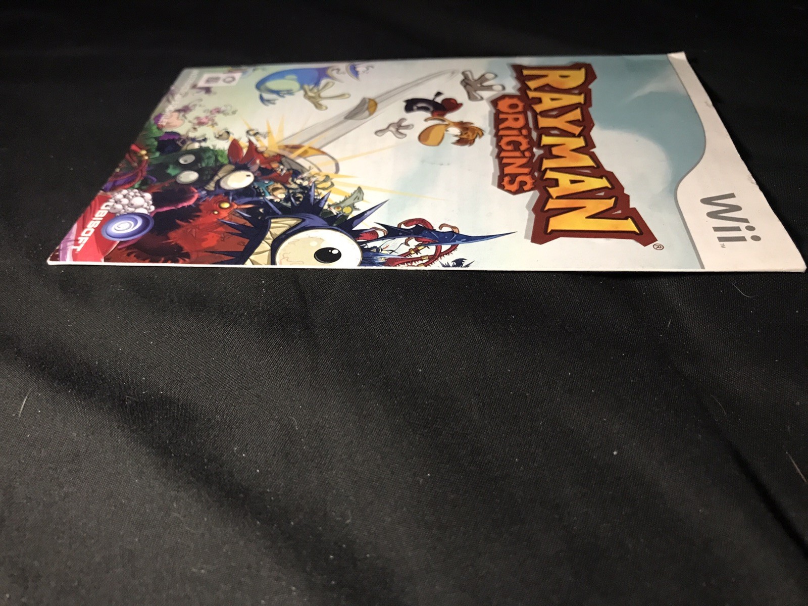 Rayman Origins (Nintendo Wii) Original MANUAL ONLY (No Game)