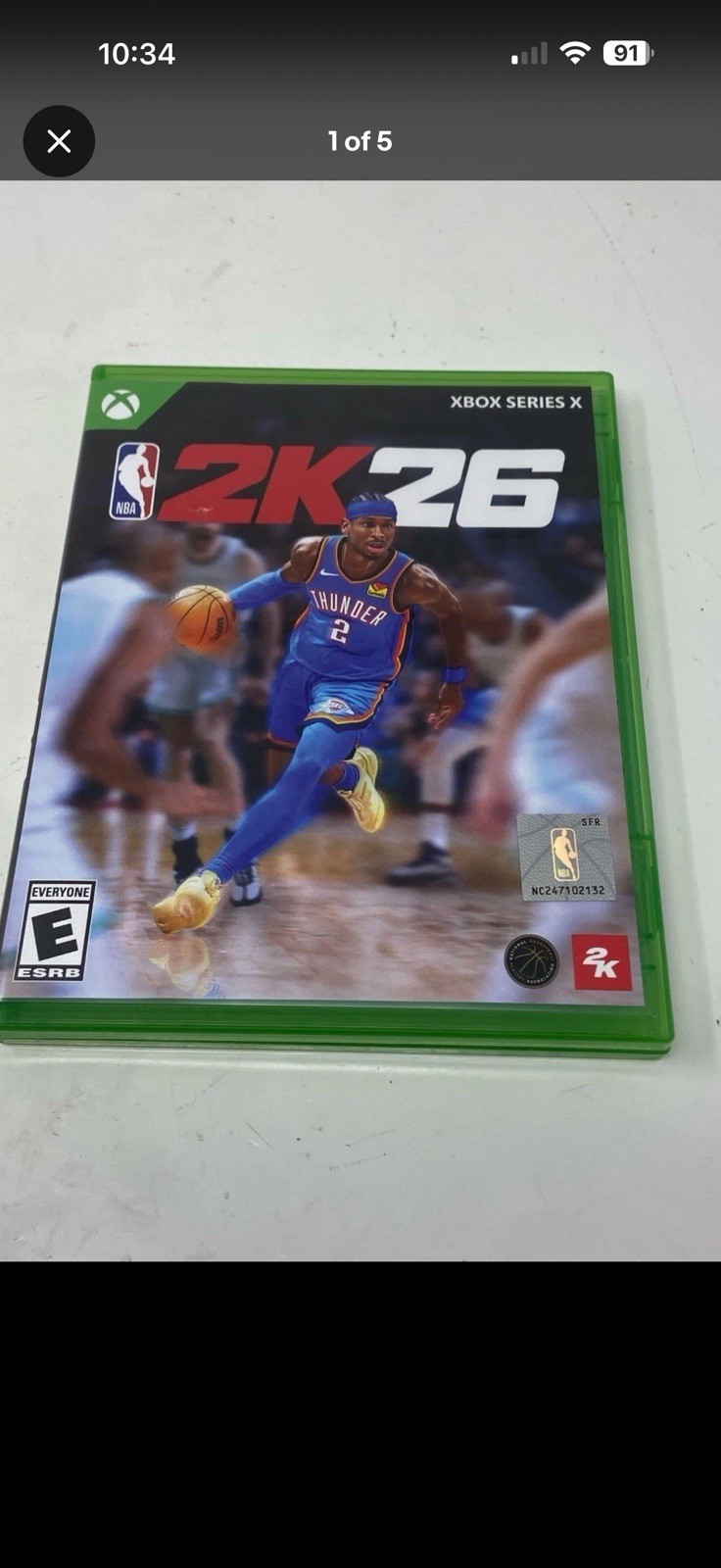 2K NBA 2K26 Standard Xbox Series X|S & One – Green Case Brand New Sealed
