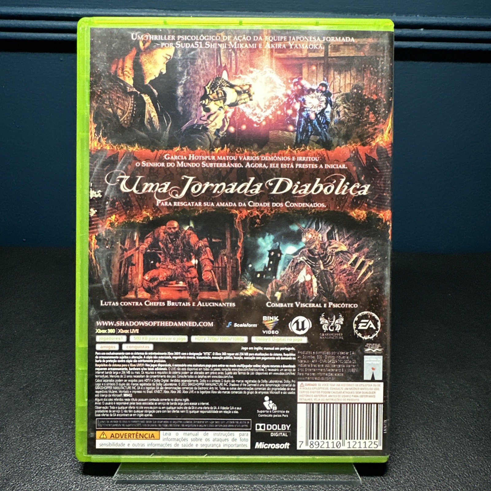 Shadows Of The Damned (Microsoft Xbox 360) Complete CIB Clean NTSC Read Desc