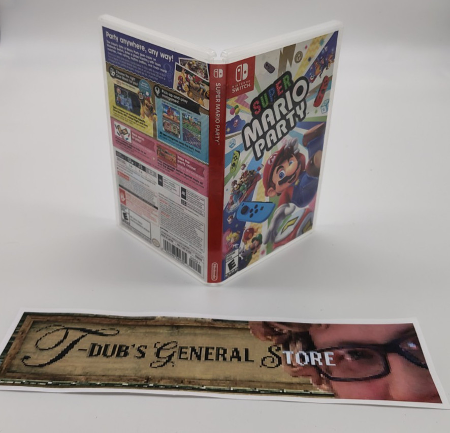 Super Mario Party & Super Mario Maker 2 – Nintendo Switch Lot (CIB)