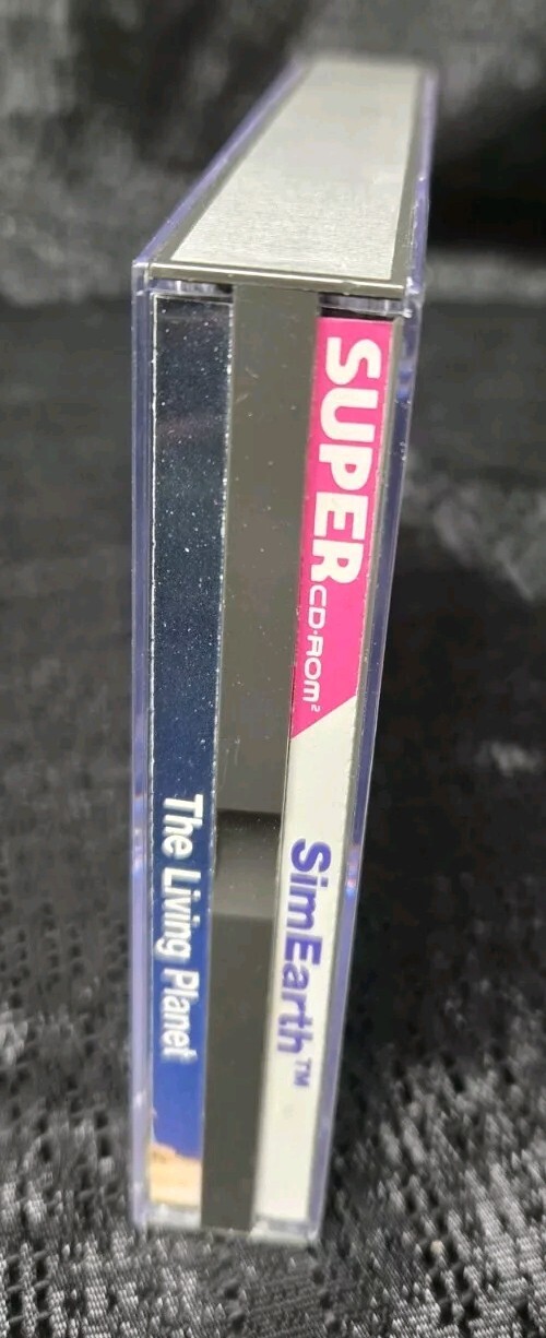 SimEarth: The Living Planet 1993 TurboGrafx CD Super CD TurboDuo