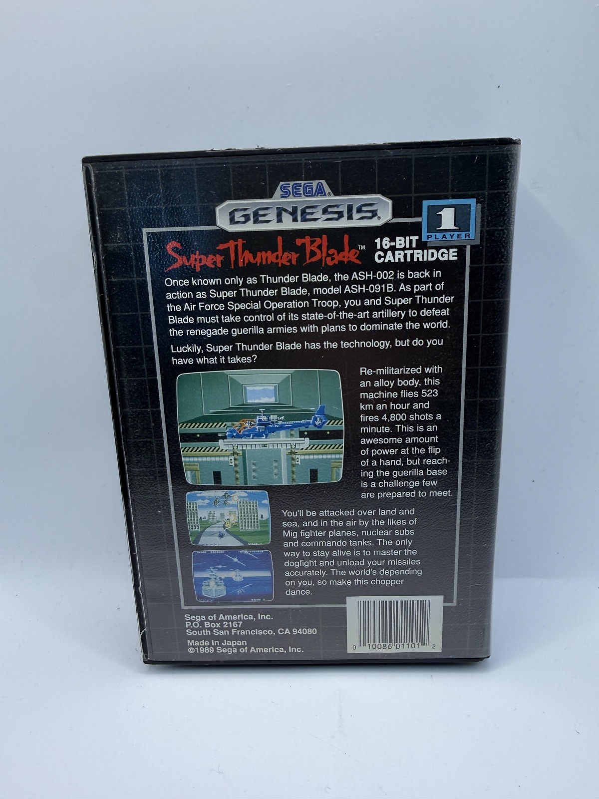 Last Battle Sega Genesis Game Complete CIB 16-Bit 1989 SEGA Action Beat ‘Em Up
