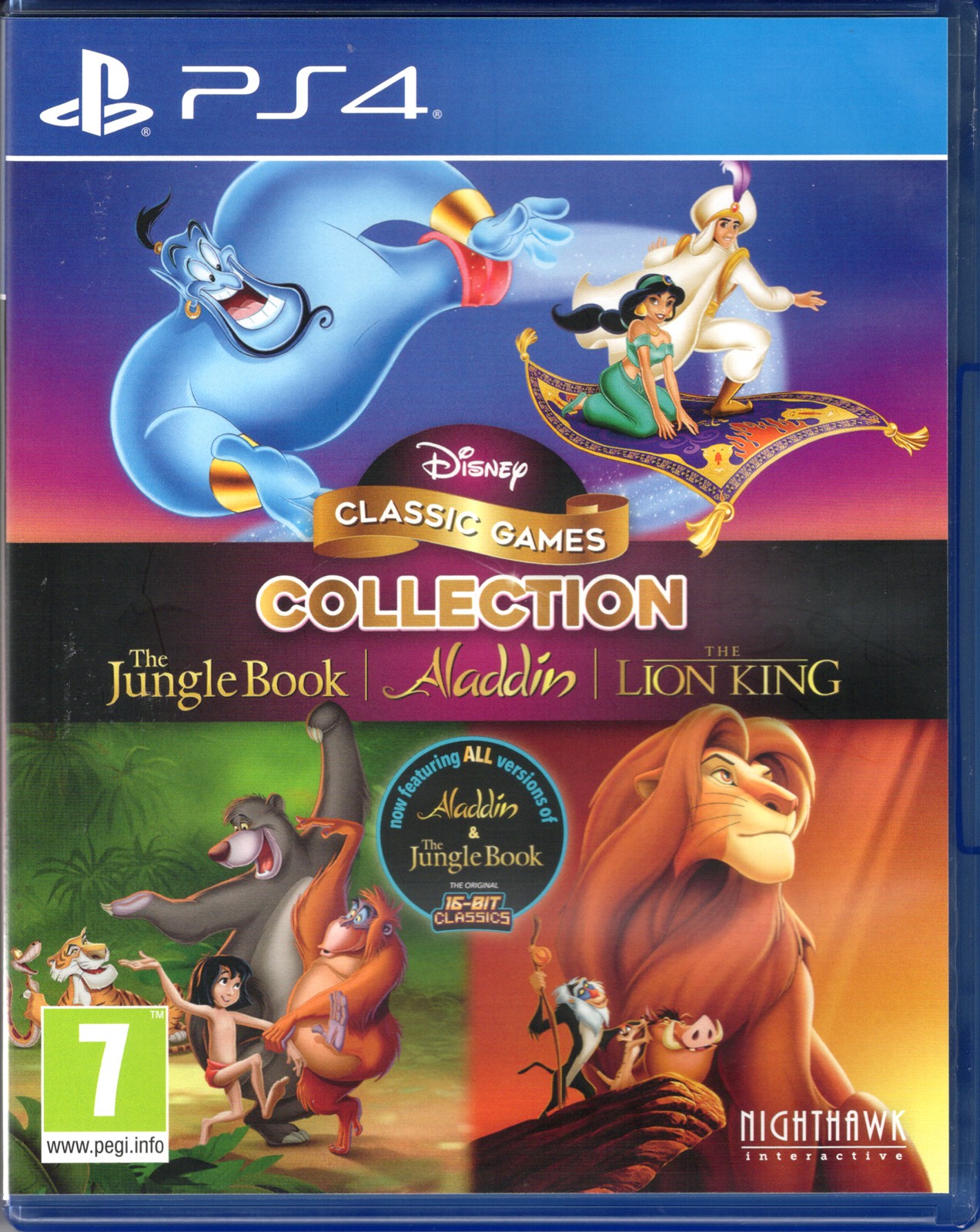 Disney Classic Games: Jungle Book, Aladdin, Lion King for PlayStation 4™