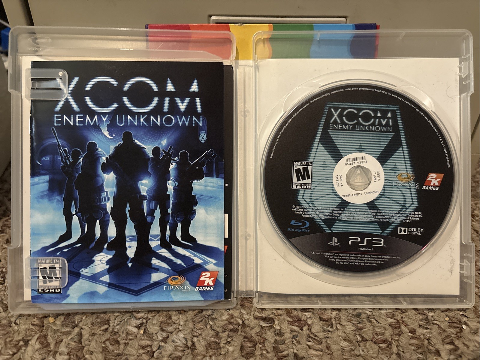 XCOM: Enemy Unknown (Sony PlayStation 3, 2012) Complete. Tested.