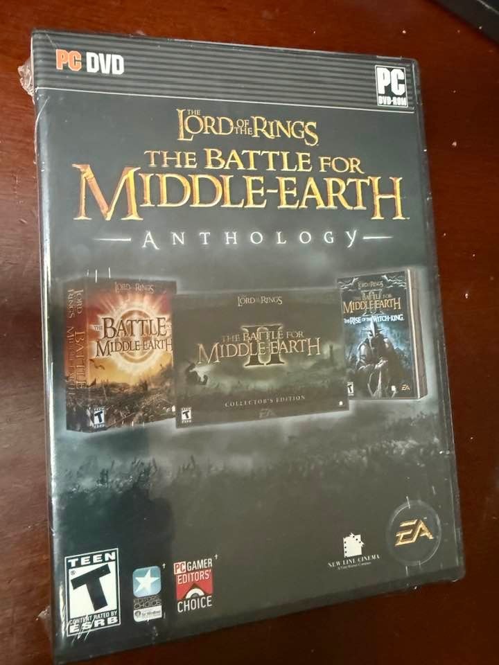 LORD OF THE RINGS: BATTLE FOR MIDDLE EARTH-ANTHOLOGY-NEW/SEALED – FREE SHIPPING!